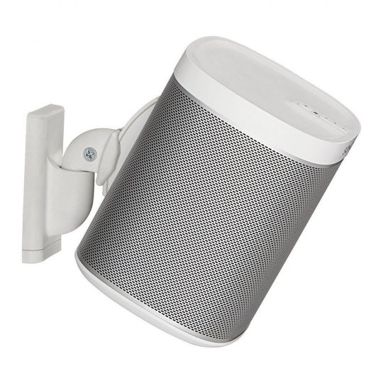 Sanus WSWM1-W1 Wireless Speaker Wall Bracket for Sonos PLAY:1 and PLAY:3 Single WHITE