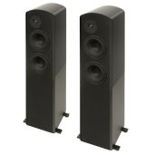 SVS MTS-01 2.5 Way Tower Speaker Twin 6.5 Inch Woofers ScanSpeak AirCirc Tweeter (Pair) PIANO GLOSS BLACK