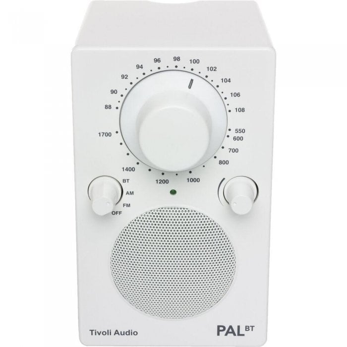 Tivoli PAL BT Portable Bluetooth Radio WHITE - Click Image to Close