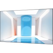Valerion Long Throw Fresnel ALR Screen 100 Inch Fresnel ALR Fixed Frame Projection Screen