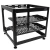 Sanus CFR1610-B1 10U Stackable Skeleton Rack BLACK