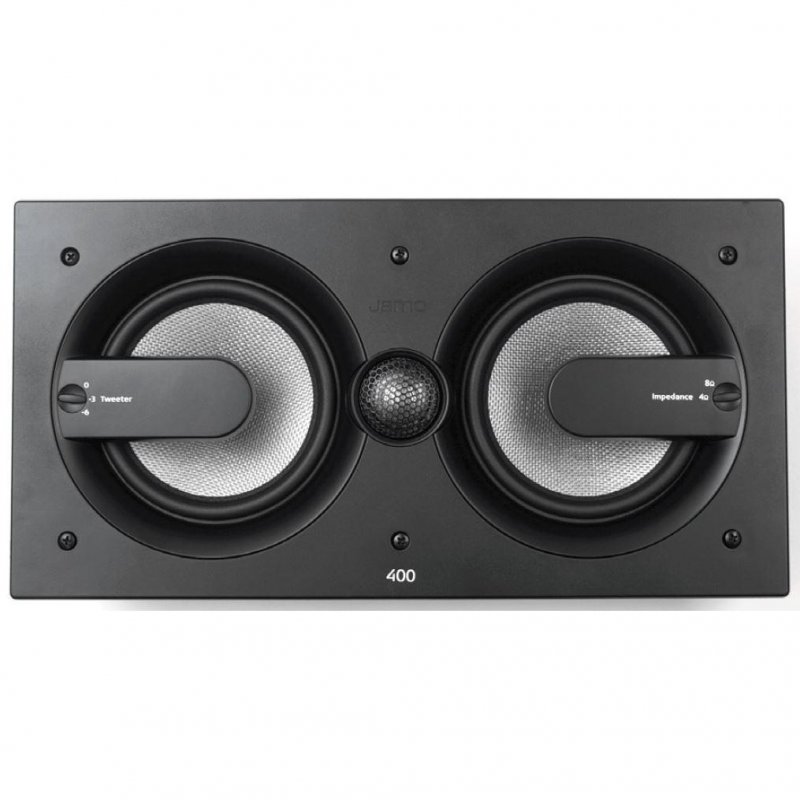 Jamo IW 425 LCR FG II 2-Way In-Wall Speaker (Single) BLACK