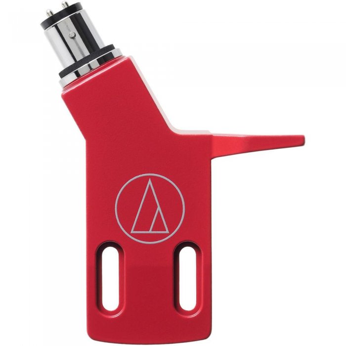 Audio Technica AT-HS3 Universal Angled Phono Headshell for AT-LP3 VIVID RED - Click Image to Close