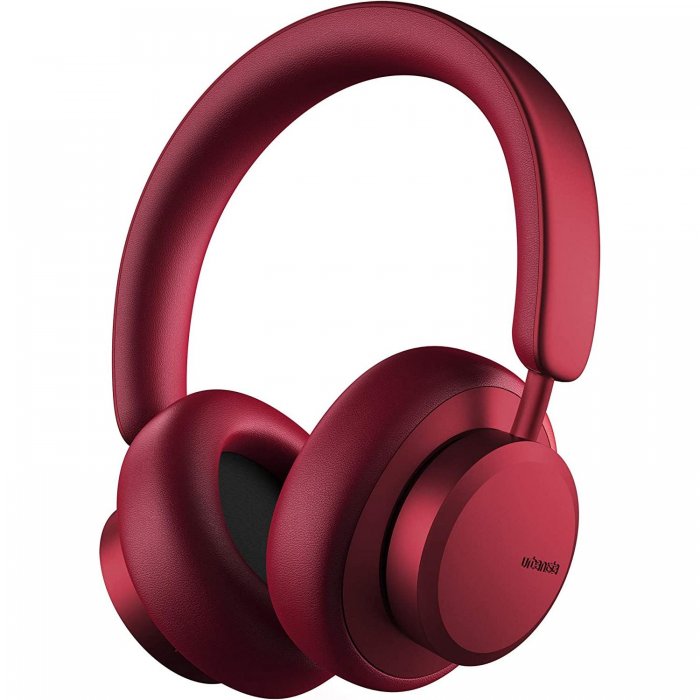 Urbainista Miami Over-Ear True Wireless Bluetooth Noise Canceling Headphones RED - Click Image to Close