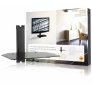 OmniMount MOD1 Wall System 1-Shelf Modular with Cable Management BLACK