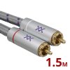 XLO DNA Single-Ended RCA Audio Cable (Stereo Pair) 1.5m