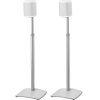 Sanus WSSA2 Adjustable Speaker Stands for the Sonos One PLAY:1 and PLAY:3 (Pair) WHITE