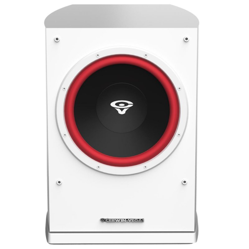 Cerwin Vega LA110 10-Inch Powered Active Subwoofer (Each) WHITE