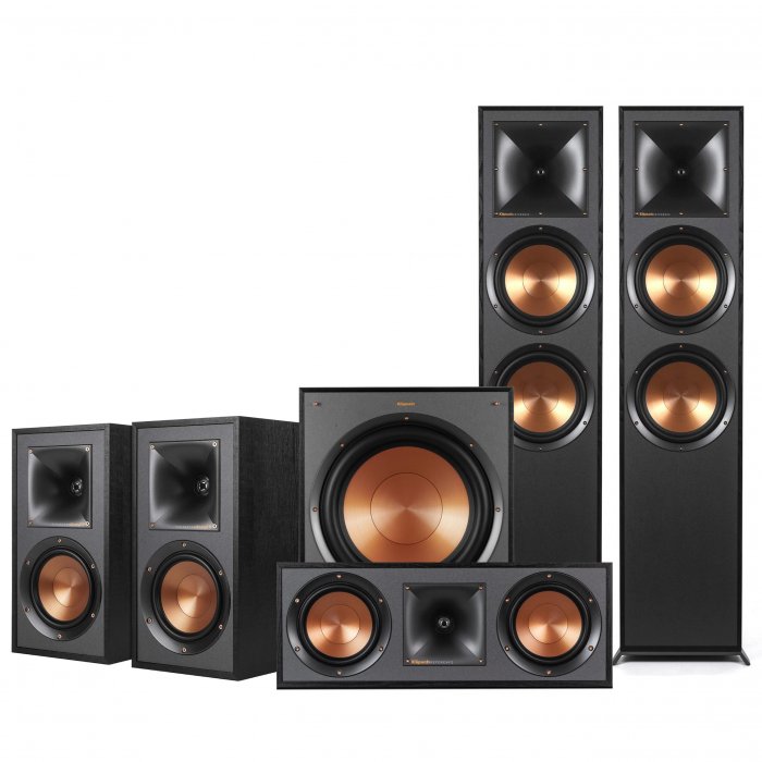 Klipsch Reference R-820 Home Theater Speaker Package Bundle - Click Image to Close