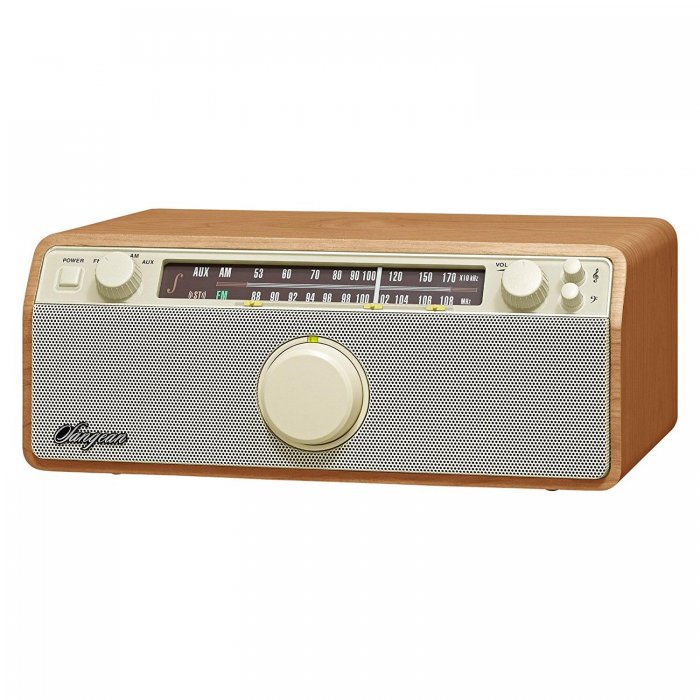 Sangean WR-12 AM/FM Analog Wooden Vintage Style Radio WALNUT - Click Image to Close