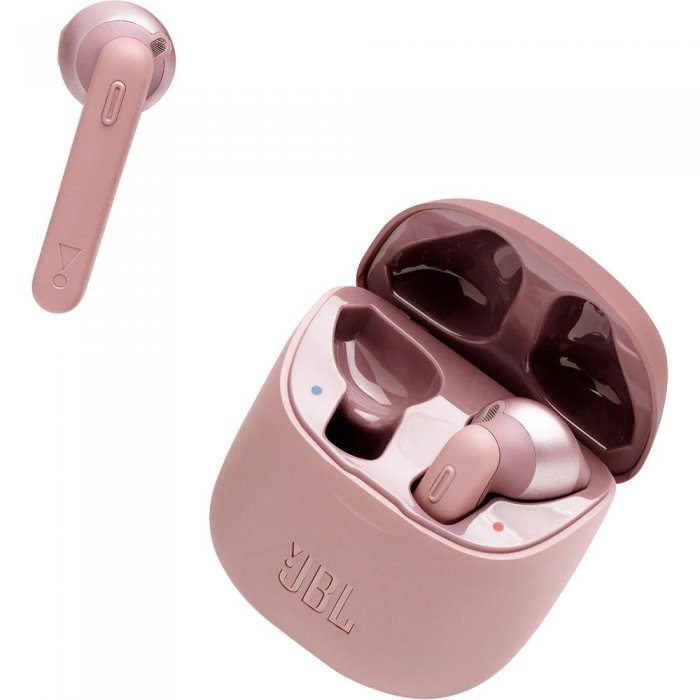 JBL Tune 220TWS True Wireless Earbud Headphones PINK - Click Image to Close