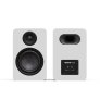Kanto Living YU6 Passive 2nd Gen Passive Bookshelf Speakers with 1” Silk Dome Tweeter and 5.25” Abaca-Reinforced Woofer WHITE