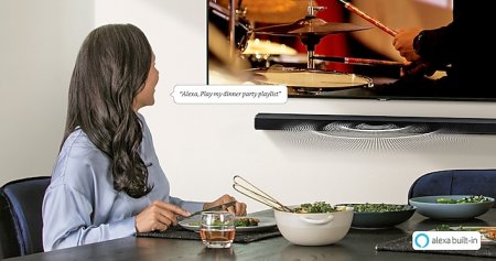 Description image for Samsung HW-Q800A 3.1.2ch Soundbar w/ Dolby Atmos / DTS:X Soundbar System BLACK