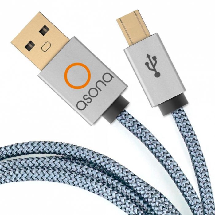 Asona DAC-Link USB 2.0 A to B Audiophile Cable (5M) - Click Image to Close