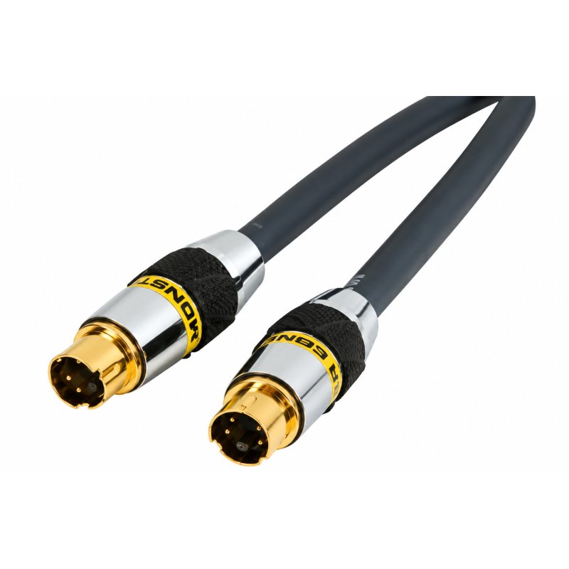 Monster Cable 250SV High-Performance S-Video Cable BLACK