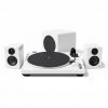 Kanto YU2 Speakers SUB6 Subwoofer and OB13 Turntable All-In-One Package WHITE