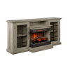 Bell'O MANHASSET TV Fireplace Stand With Shelves VALLEY PINE