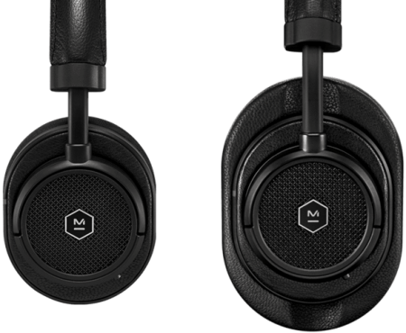 Description image for Master & Dynamic MW50+ Wireless Bluetooth 2-in-1 On Over-Ear Headphones BLACK