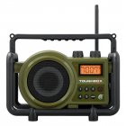 Sangean TB-100 Ultra Rugged Digital Tuning Radio Receiver GREEN