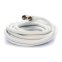 UltraLink UHRG625C RG6 Coaxial Cable F Connector WHITE (25FT)