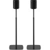 Flexson FLXS1AFS2021 Adjustable Floorstand Speaker for Sonos One Play:1 BLACK (Pair)