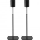Flexson FLXS1AFS2021 Adjustable Floorstand Speaker for Sonos One Play:1 BLACK (Pair)