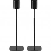 Flexson FLXS1AFS2021 Adjustable Floorstand Speaker for Sonos One Play:1 BLACK (Pair)