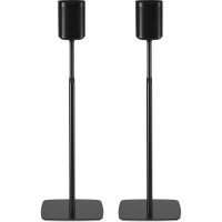 Flexson FLXS1AFS2021 Adjustable Floorstand Speaker for Sonos One Play:1 BLACK (Pair)