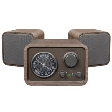 Crosley TRIO CR-3019A Stereo System Bluetooth