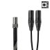Pro-Ject Connect it Phono DS DIN to Mini XLR Balanced Audio Cable 1.23m