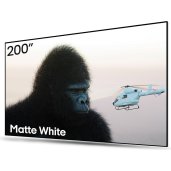 AWOL Vision Matte White 200 Inch Manual Projection Screen