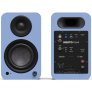 Kanto Living YU4 2nd Gen (2nd Gen) 160 W Powered Speakers System with Bluetooth 5.3 Phono Preamp USB-C ICE BLUE