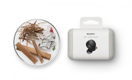 Description image for Sony WF-1000XM4 True Wireless Noise Cancelling Earbuds MATTE BLACK