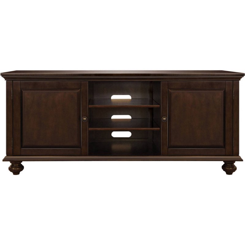 Bell'O WAVS-335 No-Tools Assembly 65" TV A/V Cabinet ESPRESSO