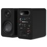 Kanto Living YU4 2nd Gen (2nd Gen) 160 W Powered Speakers System with Bluetooth 5.3 Phono Preamp USB-C BLACK