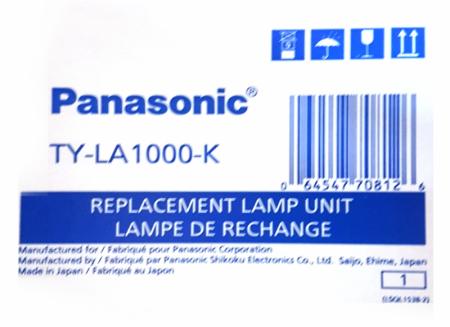 Description image for Panasonic TY-LA1000-K Replacement Lamp & Housing - Original with Panasonic Label