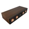 Klipsch RP504CW II Quad 5.25" Center Channel Speaker WALNUT