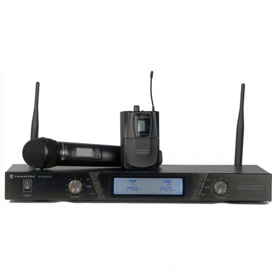 TOA Canada S2.4 BBX Digital Wireless Dual Microphone System with two Beltpack Transmitters