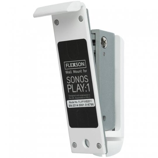 Flexson FLXP1WB Tilt/Swivel Wall Bracket for PLAY:1 SONOS Speakers (Each) WHITE