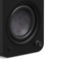 Kanto Living YU4 2nd Gen (2nd Gen) 160 W Powered Speakers System with Bluetooth 5.3 Phono Preamp USB-C BLACK