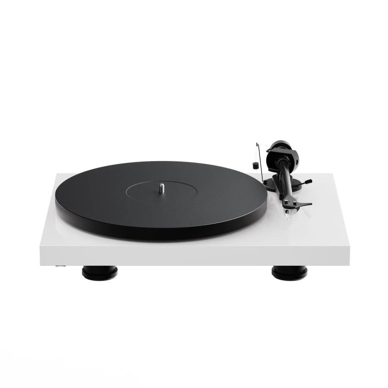 Pro-Ject Debut EVO 2 Belt Drive Turntable Carbon Tonearm Electronic Speed Control (PICK IT MM EVO) GLOSS WHITE