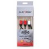 Maestro BMYC-0.3 2 RCA Female to 1 RCA Male Audio Y-Adapter Cable