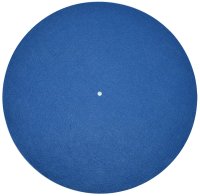 Pro-ject Turntable Slipmat Felt Mat 300mm BLUE