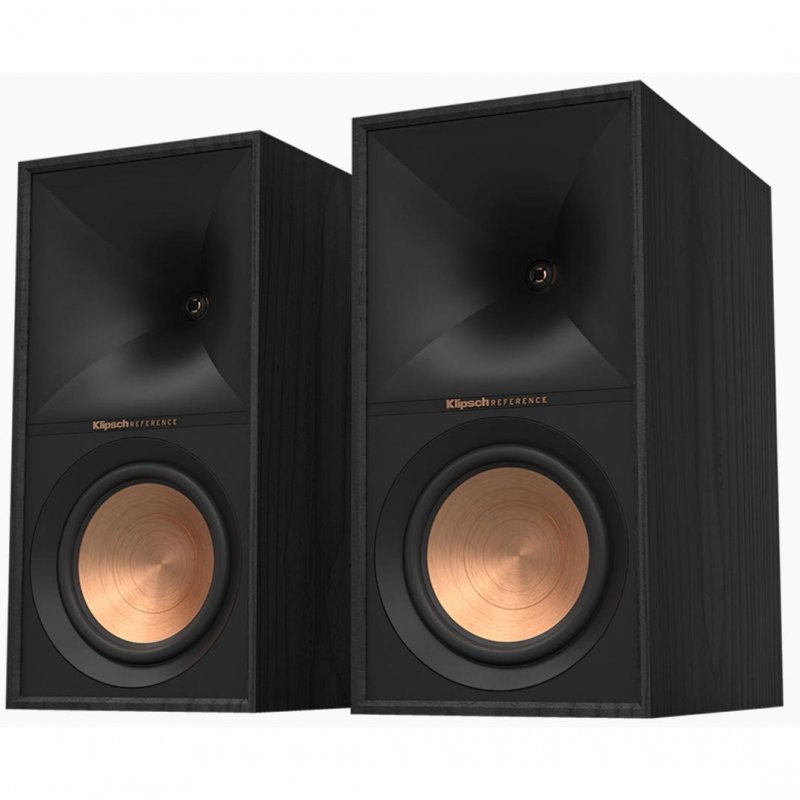 Klipsch R-60-M Reference 6.5" Bookshelf Speakers (Pair) BLACK