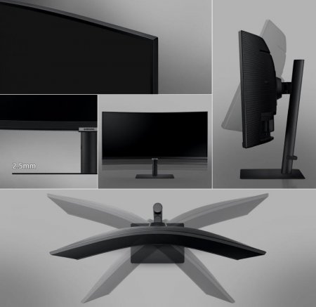 Description image for Samsung 34-Inch ViewFinity S6 Ultra-WQHD 100 Hz Curved Monitor