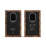 Kanto Living TUK 2nd Gen (2nd Gen) 260 W Premium Powered Speaker System with Bluetooth 5.4 Dual RCA and USB -C Inputs MATTE BURLED EBONY W/ GUNMETAL