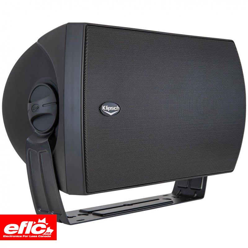 Klipsch CA650TB 6.5 Indoor Outdoor Surface Mount Speaker BLACK Canada