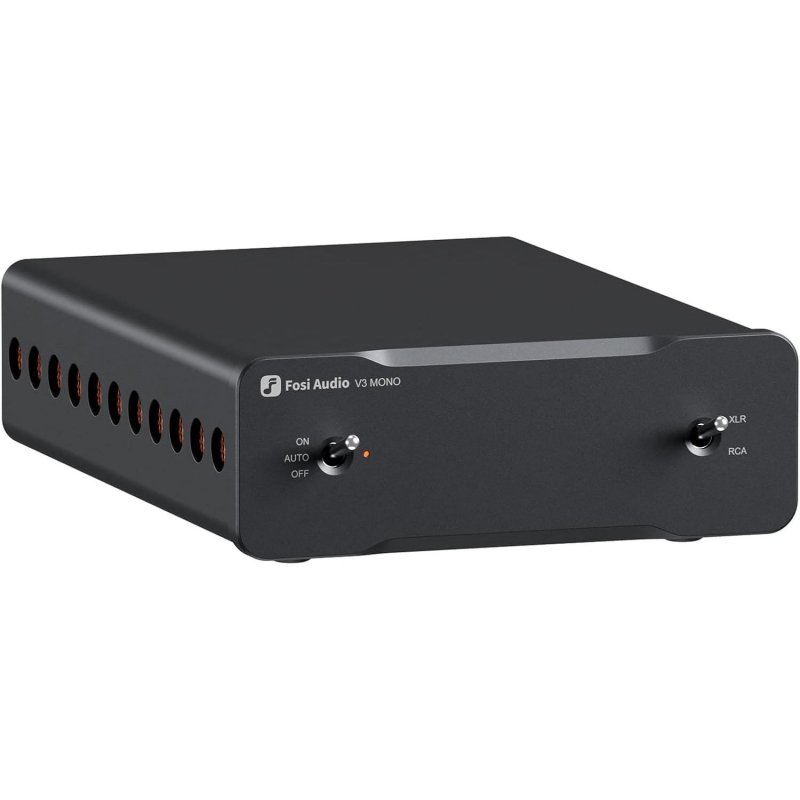 Fosi Audio V3 Mono 300 W  Hi-Fi  Audio Amplifier BLACK