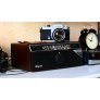 Sangean WR-12BT AM/FM/Bluetooth Analog Wooden Vintage Style Radio DARK WALNUT