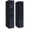 Mission LX6MKIIBK Floorstanding Three-Way 2x6.5-In + 5-In Driver Single Loudspeaker (Each)